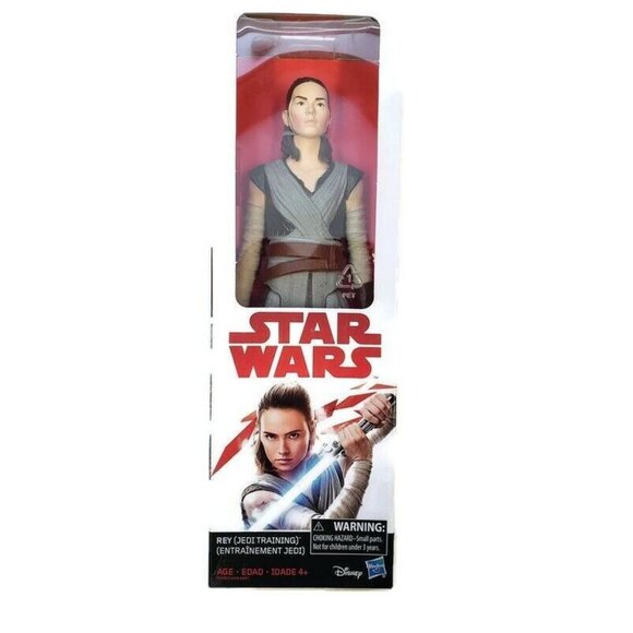 Star Wars Episode VIII The Last Jedi Rey (Jedi Training) 12 inch Figure - Picture 1 of 6